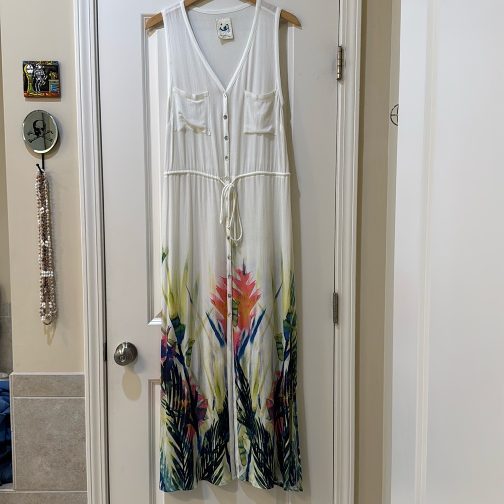Anthropologie Mermaid Brand Coverup